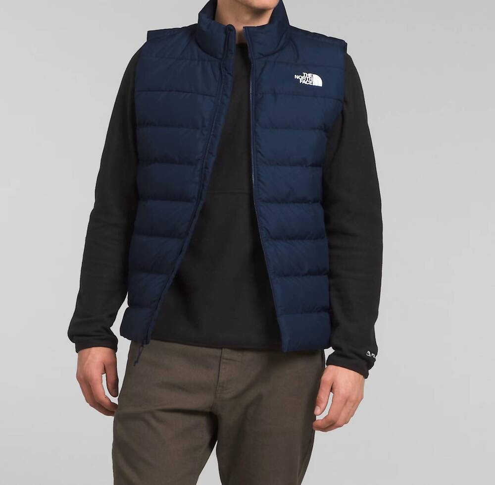 NEW THE NORTH FACE aconcagua 3 vest in summit navy